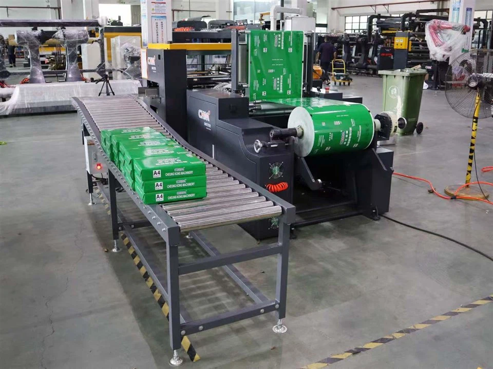 Automatic A4 Copy Paper Ream Wrapping Machine
